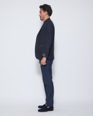 TITO ALLEGRETTOウールコットン ネイビー シングル3Bジャケットmb_27l