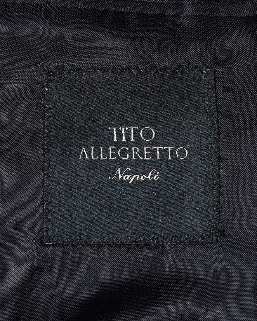 TITO ALLEGRETTOウールヘリンボーン 3Bシングル ジャケット19l
