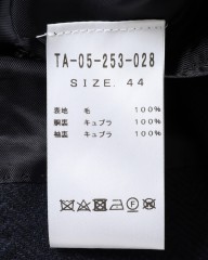 TITO ALLEGRETTOウールヘリンボーン 3Bシングル ジャケットmb_24l