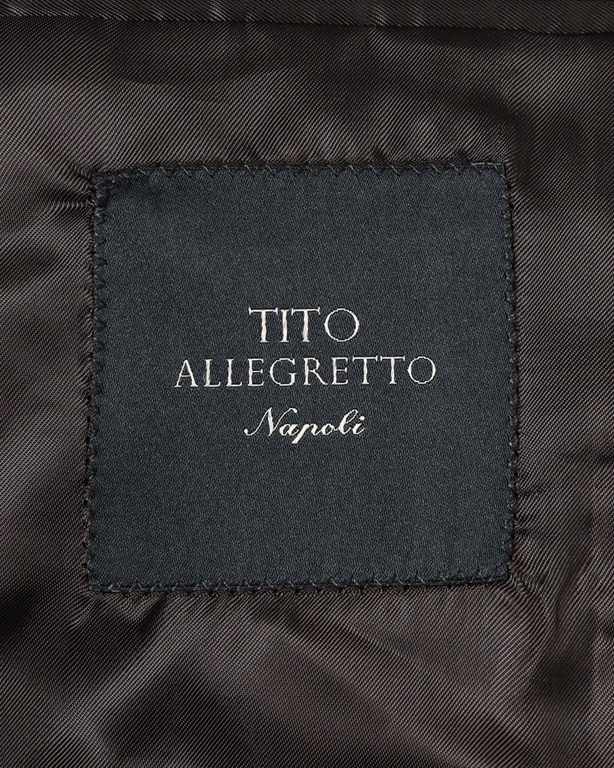 TITO ALLEGRETTOウールハウンドトゥース 3Bシングル ジャケット19l