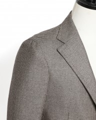TITO ALLEGRETTOウールハウンドトゥース 3Bシングル ジャケットmb_11l