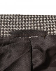 TITO ALLEGRETTOウールハウンドトゥース 3Bシングル ジャケットmb_16l