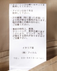 TITO ALLEGRETTOリネンコットン グループドチェック シングル3Bジャケットmb_24l