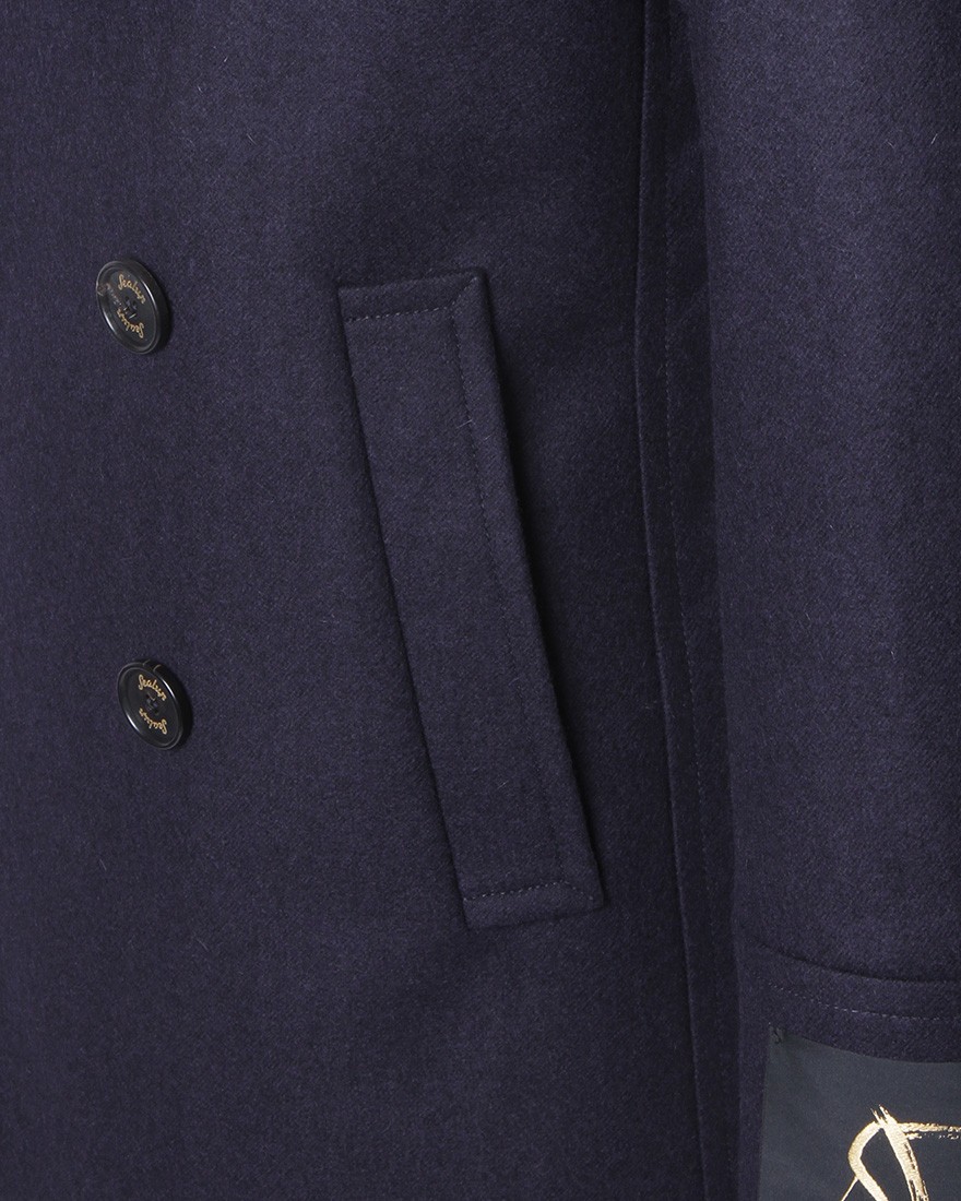 ウール ロングピーコート【GENOVA】｜sealup（シーラップ