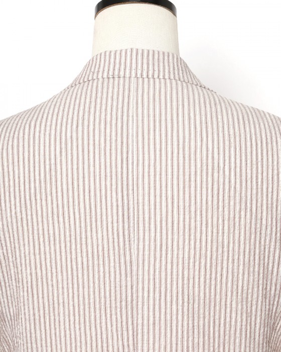 ERRICO FORMICOLAストライプコットン 2B シングルジャケット【ANDREA】 11l