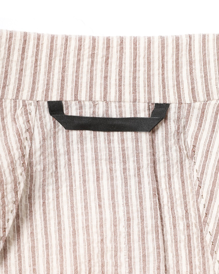 ERRICO FORMICOLAストライプコットン 2B シングルジャケット【ANDREA】 15l