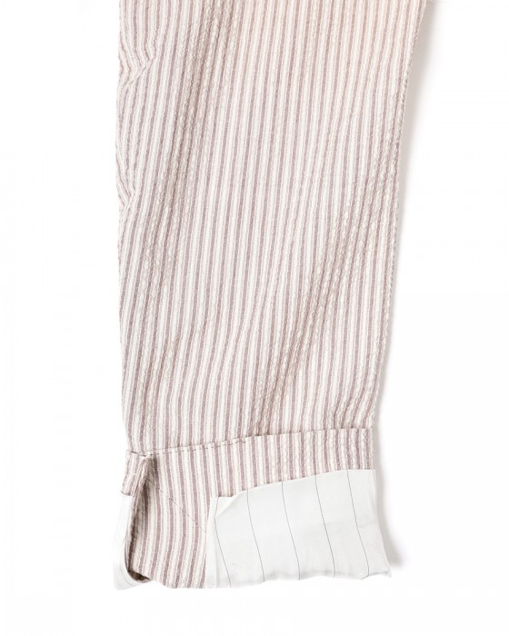 ERRICO FORMICOLAストライプコットン 2B シングルジャケット【ANDREA】 19l