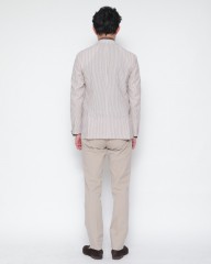 ERRICO FORMICOLAストライプコットン 2B シングルジャケット【ANDREA】 mb_03l