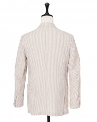 ERRICO FORMICOLAストライプコットン 2B シングルジャケット【ANDREA】 mb_04l