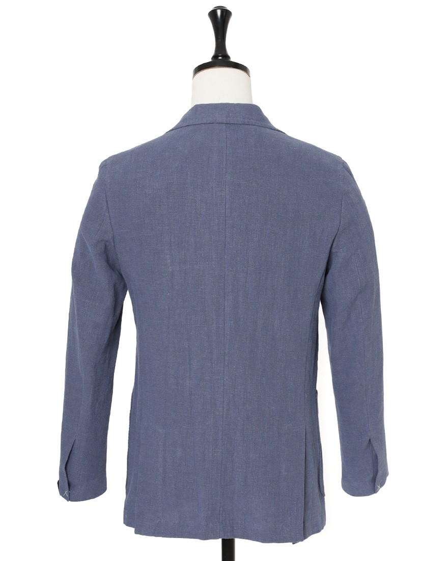 ERRICO FORMICOLAリネンコットン 2B シングルジャケット【ANDREA】 04l