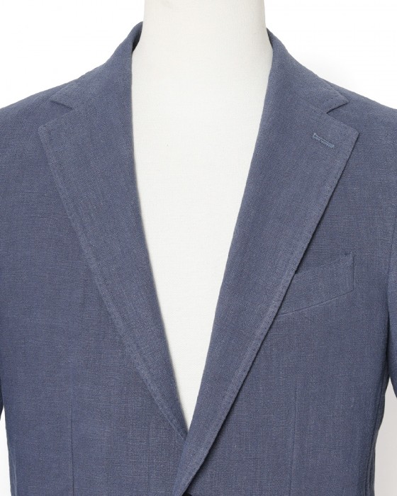 ERRICO FORMICOLAリネンコットン 2B シングルジャケット【ANDREA】 06l