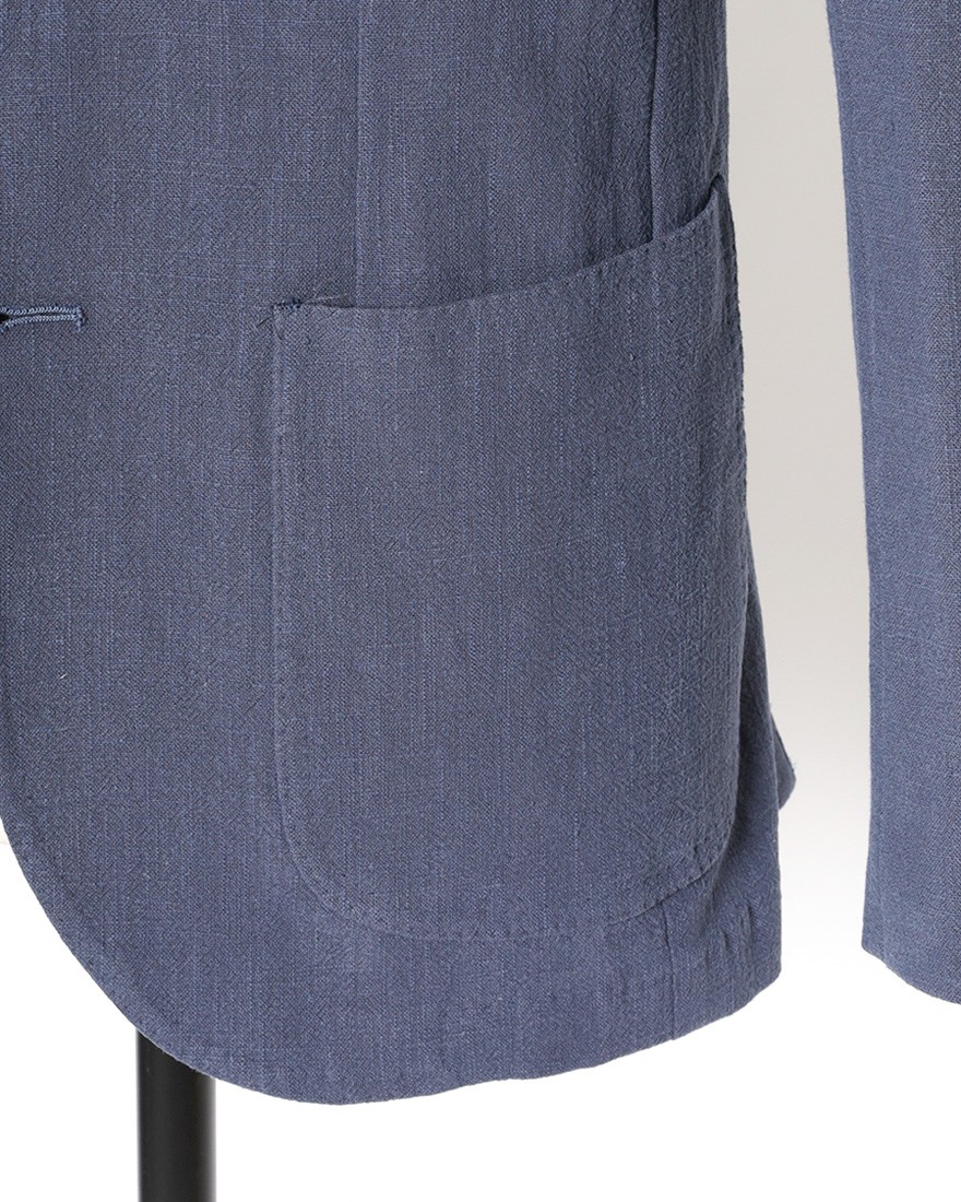 ERRICO FORMICOLAリネンコットン 2B シングルジャケット【ANDREA】 09l