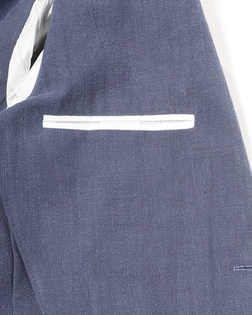 ERRICO FORMICOLAリネンコットン 2B シングルジャケット【ANDREA】 18l