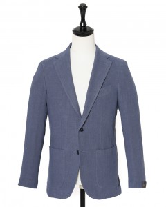 リネンコットン 2B シングルジャケット【ANDREA】 