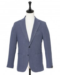 ERRICO FORMICOLAリネンコットン 2B シングルジャケット【ANDREA】 mb_c0