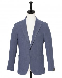 リネンコットン 2B シングルジャケット【ANDREA】 