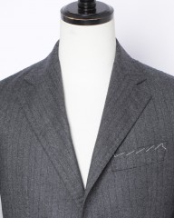 TITO ALLEGRETTOシャドーストライプグレースーツmb_02l
