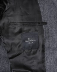 TITO ALLEGRETTOシャドーストライプグレースーツmb_12l