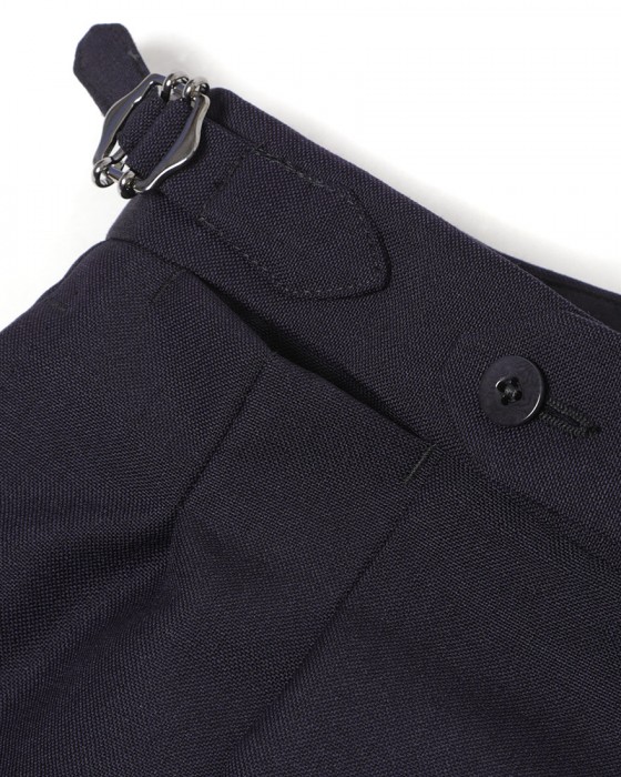 TITO ALLEGRETTOウールモヘア ネイビー 3Bシングル スーツ22l