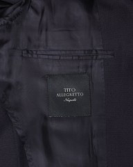 TITO ALLEGRETTOウールモヘア ネイビー 3Bシングル スーツmb_12l