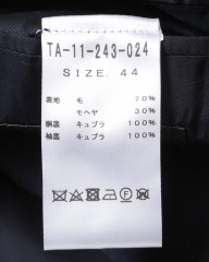 TITO ALLEGRETTOウールモヘア ネイビー 3Bシングル スーツmb_17l