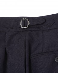 TITO ALLEGRETTOウールモヘア ネイビー 3Bシングル スーツmb_23l