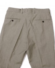 TITO ALLEGRETTOウールリネン ブラウン 3Bシングルスーツmb_19l