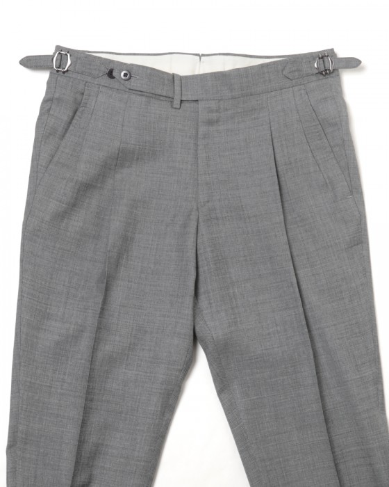 TITO ALLEGRETTOウールグレー 3Bシングルスーツ17l