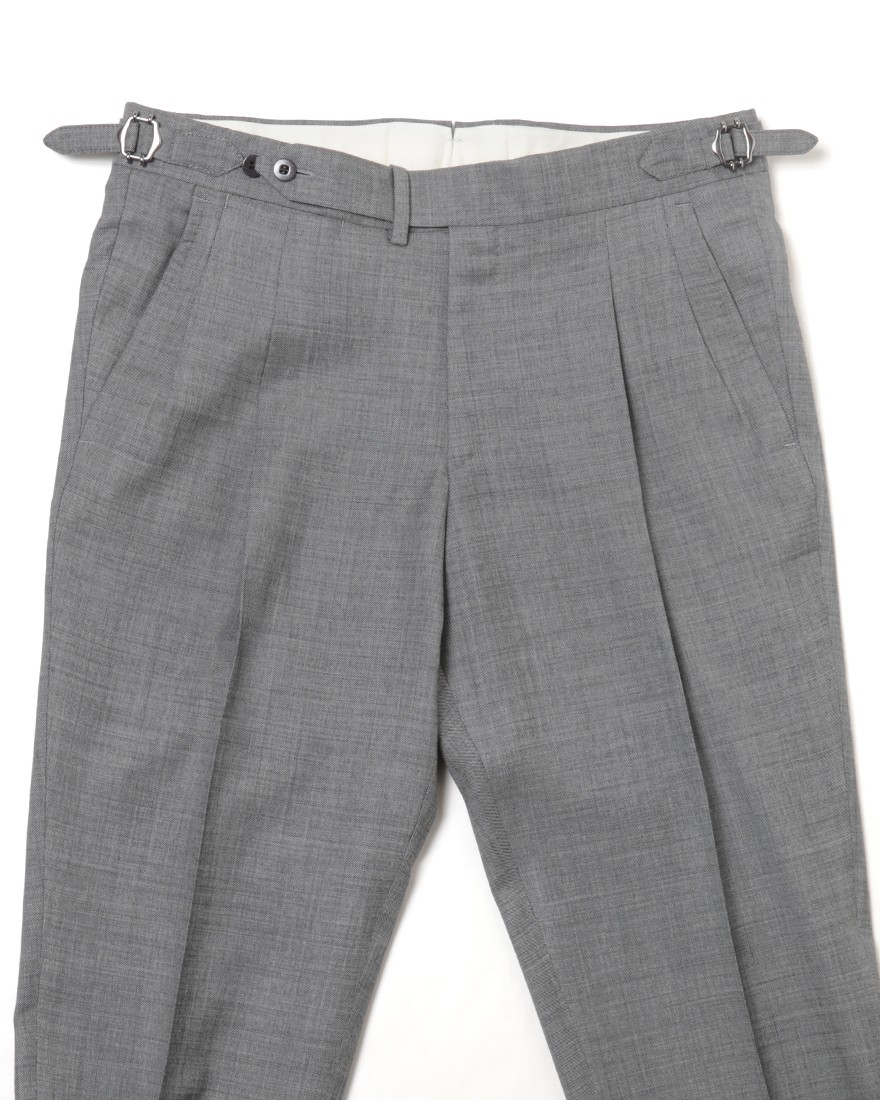 TITO ALLEGRETTOウールグレー 3Bシングルスーツ17l