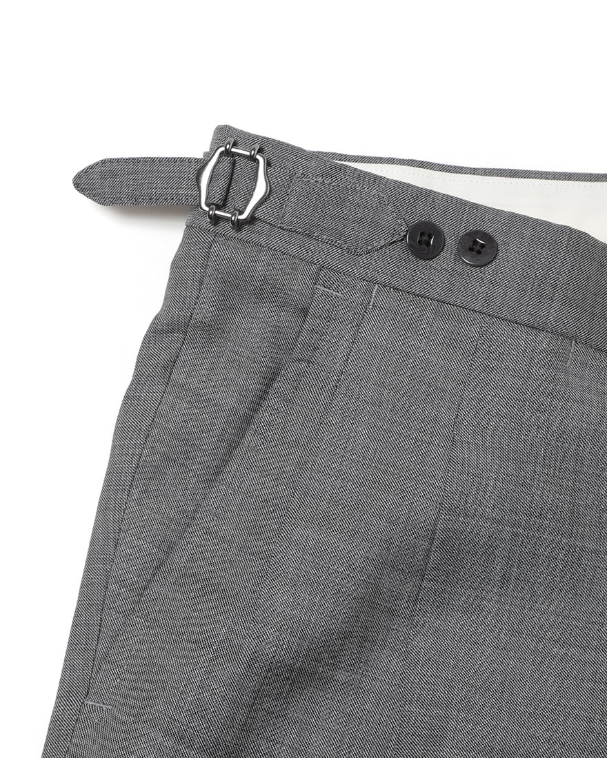 TITO ALLEGRETTOウールグレー 3Bシングルスーツ18l