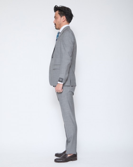 TITO ALLEGRETTOウールグレー 3Bシングルスーツ28l