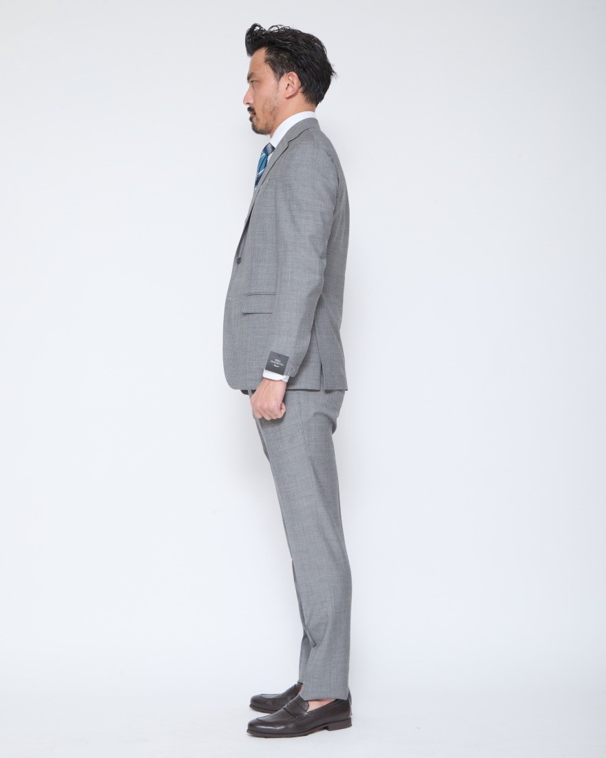 TITO ALLEGRETTOウールグレー 3Bシングルスーツ28l