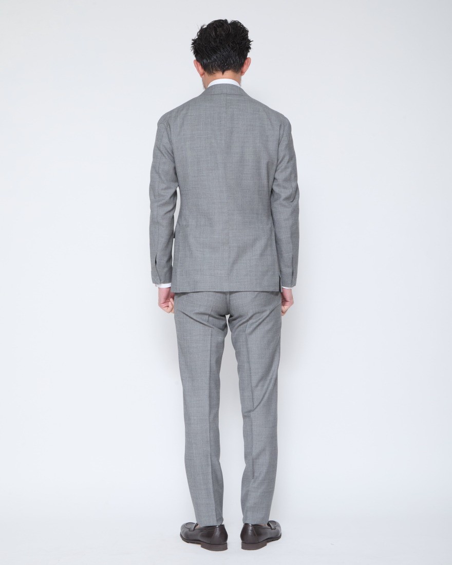 TITO ALLEGRETTOウールグレー 3Bシングルスーツ29l