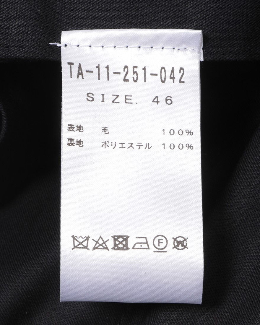TITO ALLEGRETTOウールネイビー 3Bシングルスーツ22l