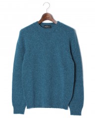 SCAGLIONE(スカリオーネ)メリノウール クルーネックニット【airjumper】
