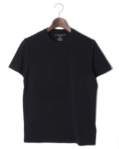 クルーネックストレッチコットンTeeシャツ