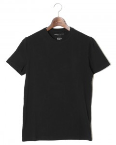 クルーネックストレッチコットンTeeシャツ