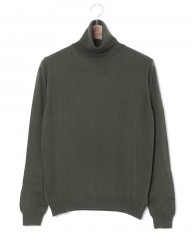タートルネック 12Gメリノウール ニット【SLIM FIT】|ZANONE
