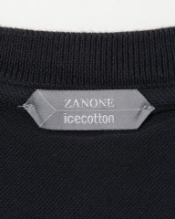 ZANONEアイスコットン 鹿の子Tシャツ【icecotton】mb_05l