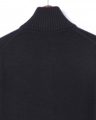 ZANONE7Gスタンドカラーコットンリネンニットブルゾン【CHIOTO/SLIM FIT】mb_08l