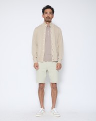 ZANONE7Gスタンドカラーコットンリネンニットブルゾン【CHIOTO/SLIM FIT】mb_21l