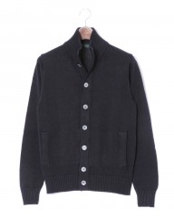 ZANONE7Gスタンドカラーコットンリネンニットブルゾン【CHIOTO/SLIM FIT】mb_c0