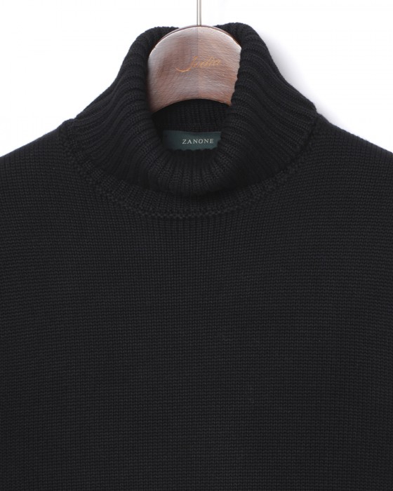 ZANONE5G ウール タートルネック ニット【SLIM FIT】05l