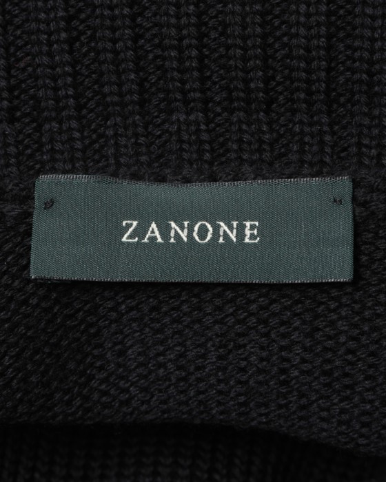 ZANONE5G ウール タートルネック ニット【SLIM FIT】10l