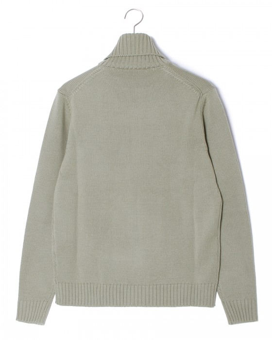 ZANONE5G ウール タートルネック ニット【SLIM FIT】18l