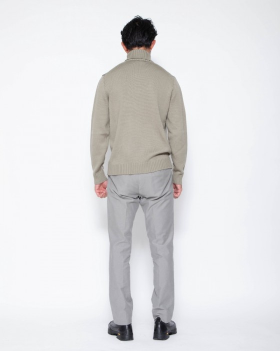 ZANONE5G ウール タートルネック ニット【SLIM FIT】23l