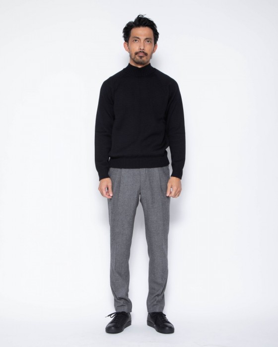 ZANONE5G モックネック ニット【SLIM FIT】17l