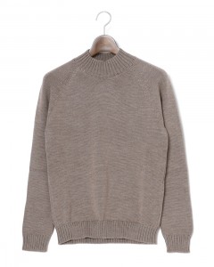 5G ウール モックネック ニット【SLIM FIT】