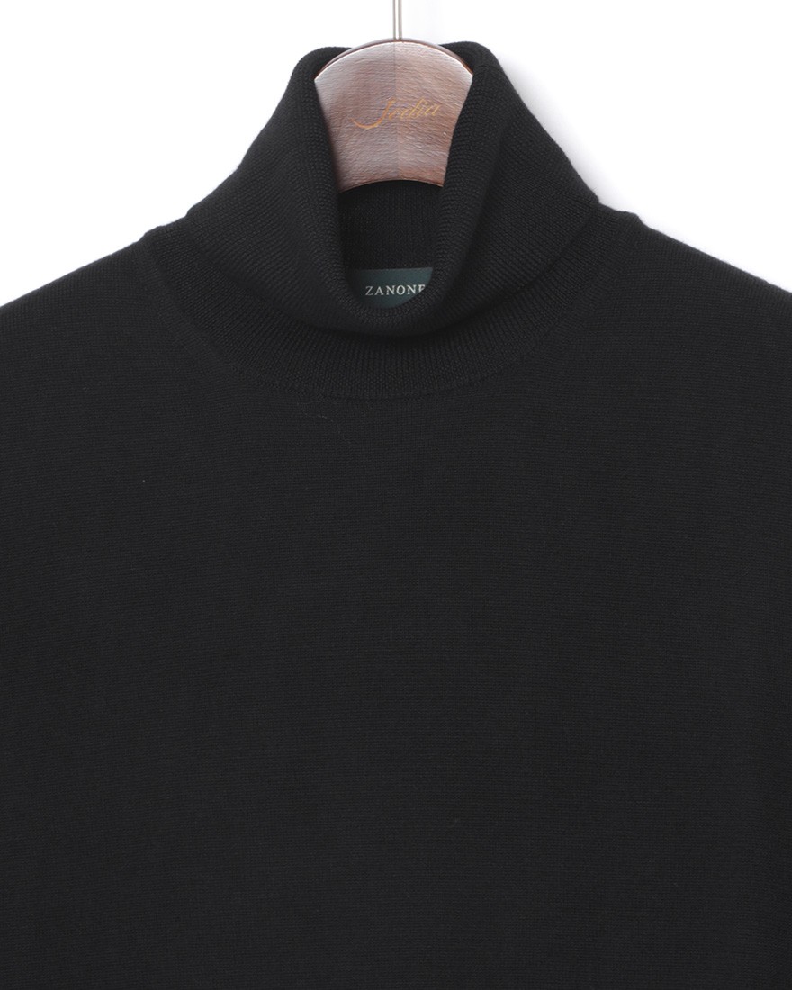 ZANONE12G ウール タートルネック ニット【SLIM FIT】02l