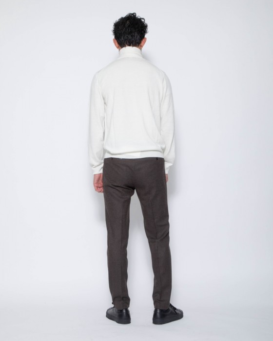 ZANONE12G ウール タートルネック ニット【SLIM FIT】23l